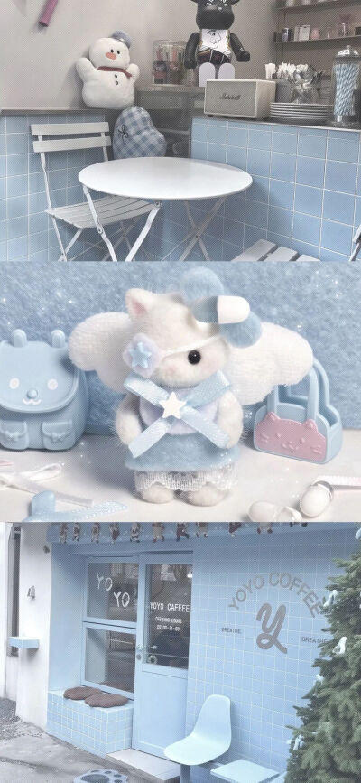 蓝色壁纸