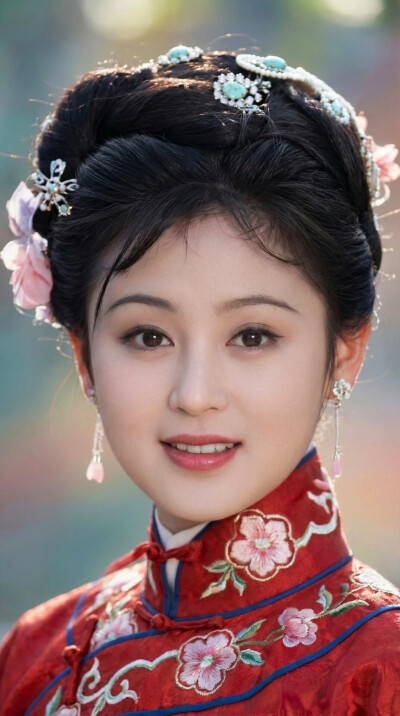 娥眉一笑