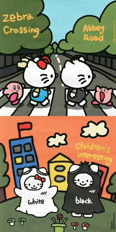 三丽鸥 Kitty my melody 双子星 横屏图 背景图 壁纸 头像收藏