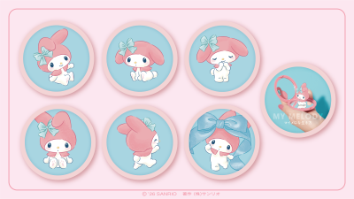 三丽鸥 Kitty my melody 双子星 横屏图 背景图 壁纸 头像收藏