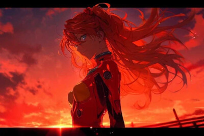 明日香 女头 动漫 EVA 新世纪福音战士 Asuka 壁纸