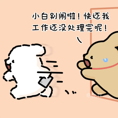 线条小狗