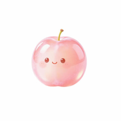 粉色系白底头像