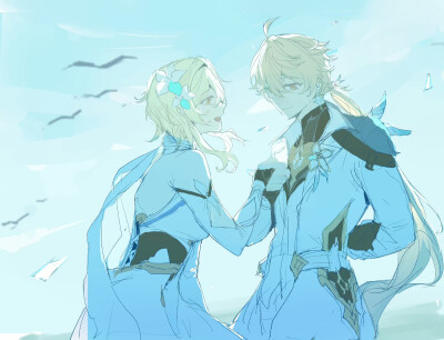 【空＆荧】无cp向
twi@kkchi002