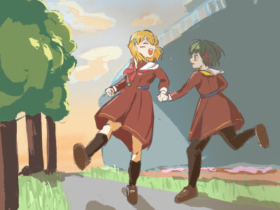 莲之空美术部