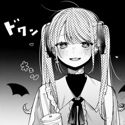 黑白漫画/女生头像