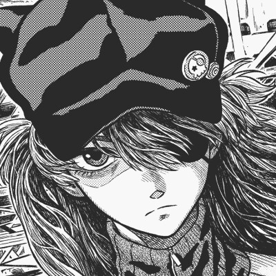 黑白漫画/女生头像