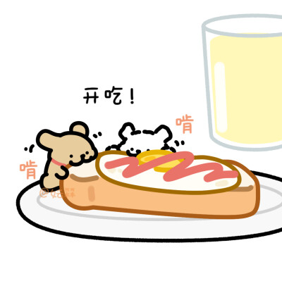 线条小狗