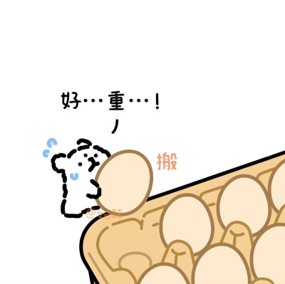 线条小狗
