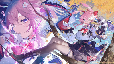 「繁花飘落不过刹那须臾，然缔结的缘分永世长存。」
感谢画师:ｼｪﾘ- ​​​