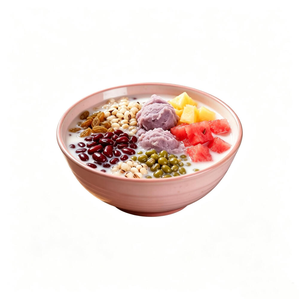夏日小甜水白底头像