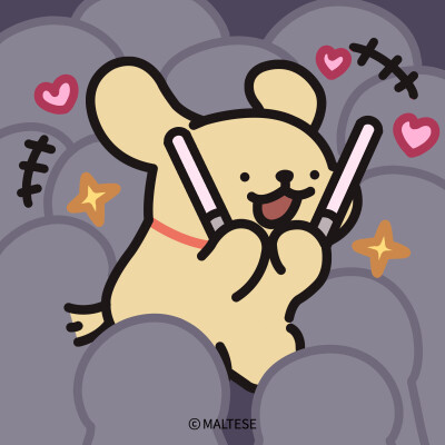 线条小狗