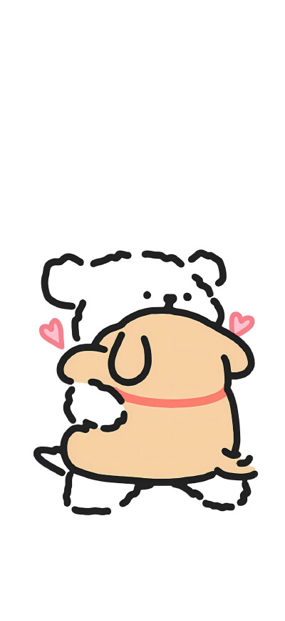 线条小狗