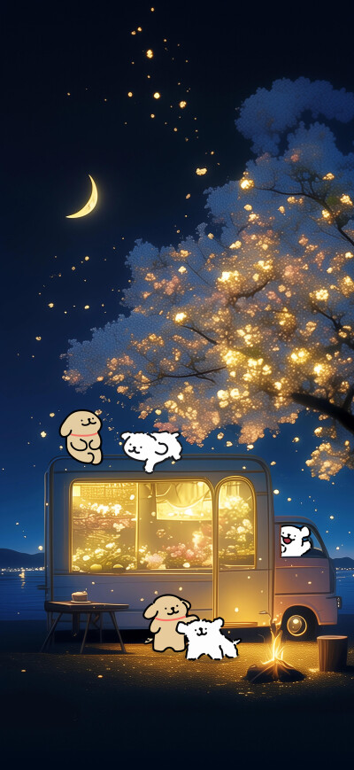 线条小狗