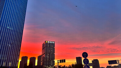 乌鲁木齐的天空