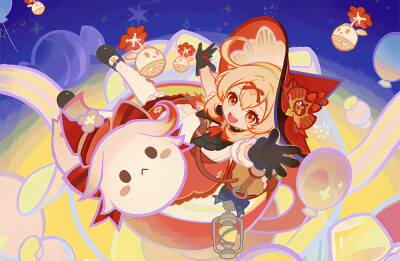 来源@妮露小姐的猫solay 原神
「幻友绮旅」活动插画和开屏壁纸截修