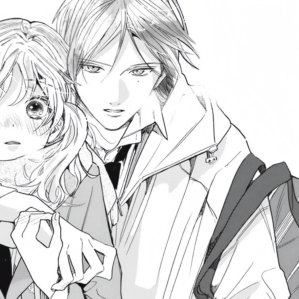 黑白漫画/情侣头像