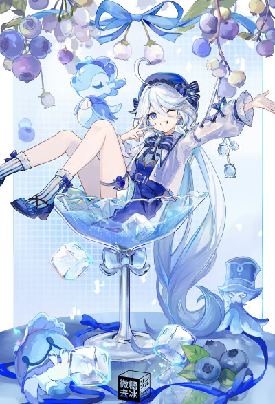 原神 芙宁娜
画师@微糖去冰多加珍珠