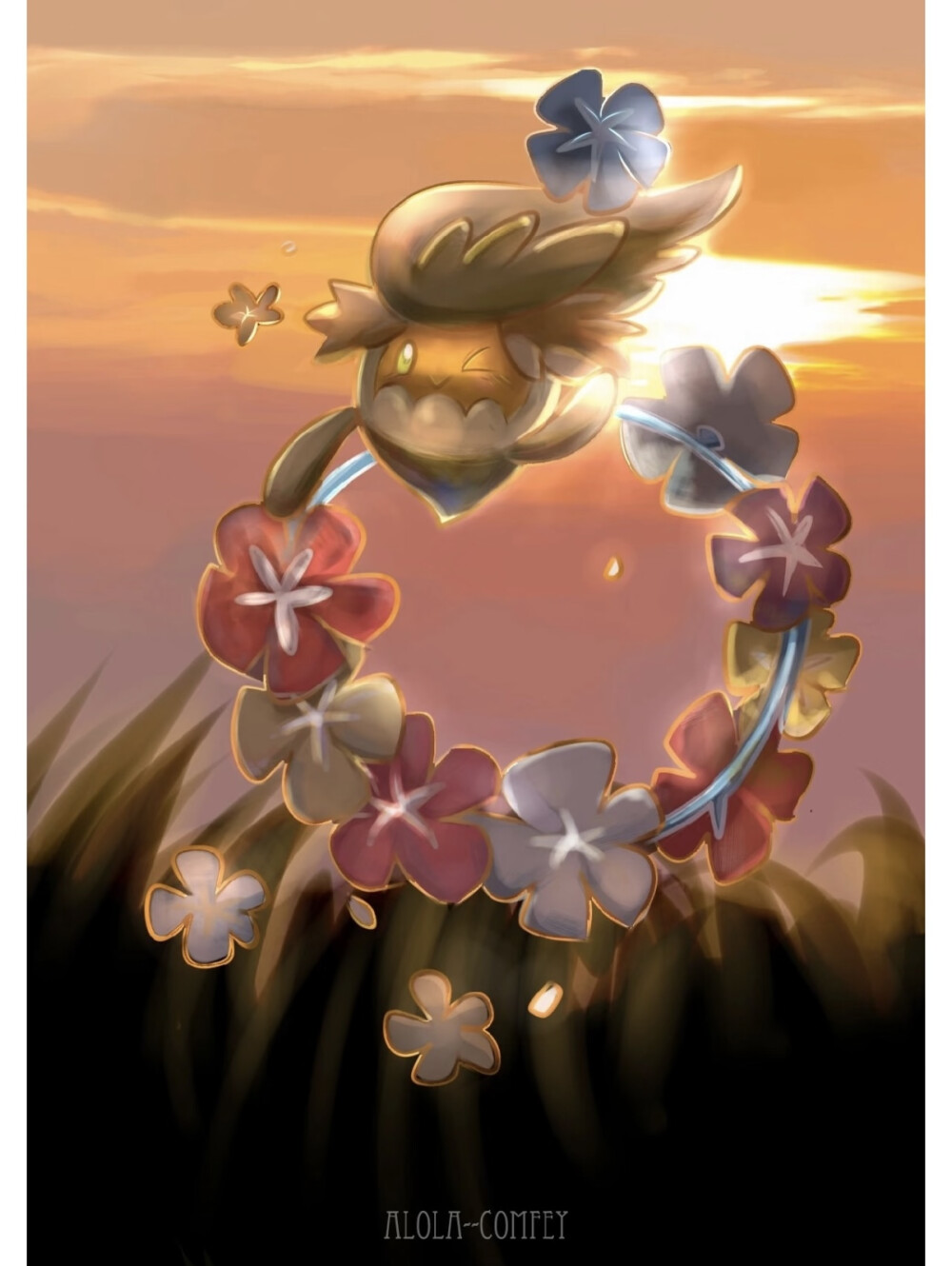 花环疗疗