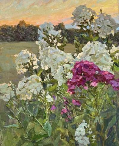 戴安娜·科罗布金娜（Diana Korobkina） 是一位出生于1980年的俄罗斯当代画家，以细腻、优雅且充满诗意的花卉静物画和风景油画闻名。