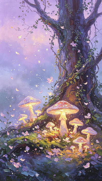 蘑菇手机壁纸