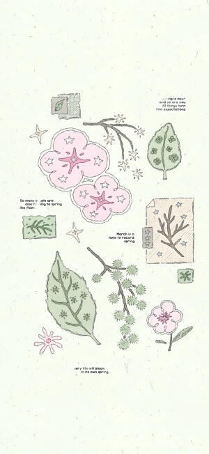 治愈系插画壁纸​​​