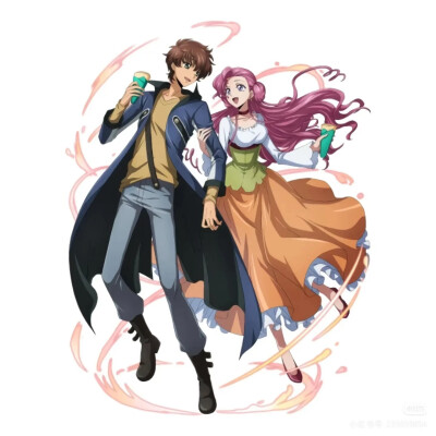 code geass
尤菲米娅 枢木朱雀
来源见水印