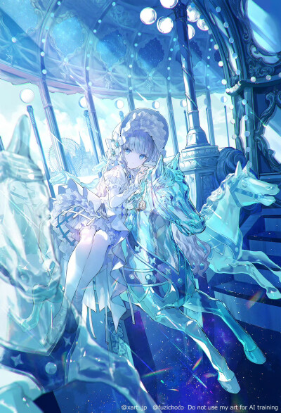 画师@藤choco（微博号名称）
美图