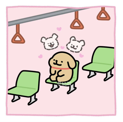 线条小狗