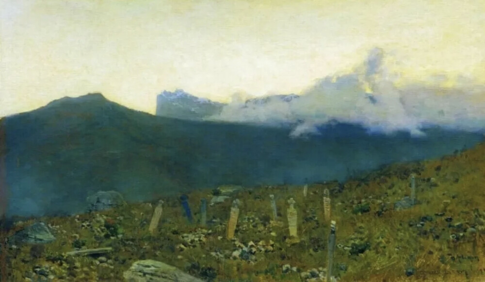 伊萨克·伊里奇·列维坦（Levitan, Isaak Iliich，1860年8月18日—1900年7月22日），俄国现实主义风景画家，出生于立陶宛基巴尔塔犹太知识分子家庭，后迁居莫斯科。毕业于莫斯科绘画雕刻学校，师从萨符拉索夫、彼罗夫，为巡回展览画派代表人物。早年经历贫困，父母双亡后依靠半工半读完成学业。其创作以俄罗斯自然风光为主题，注重光线与色彩的抒情表达，作品《索科尔尼克的秋日》灵感源于殉情传说，借秋景传递哀思。1891年加入巡回展览画派后，创作《弗拉基米尔卡》等反映社会情绪的作品。晚年尝试印象派技法，沿伏尔加河写生期间形成融合文学性与自然观察的诗意风格，创作《三月》《金色的秋天》等明快色调作品。39岁因病去世，葬于莫斯科犹太人公墓。