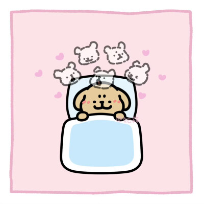 线条小狗