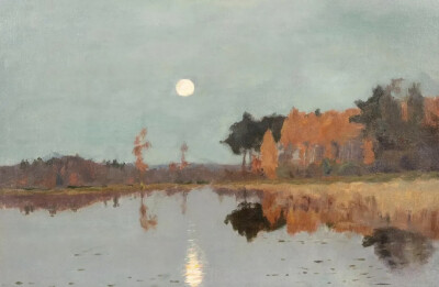 伊萨克·伊里奇·列维坦（Levitan, Isaak Iliich，1860年8月18日—1900年7月22日），俄国现实主义风景画家，出生于立陶宛基巴尔塔犹太知识分子家庭，后迁居莫斯科。毕业于莫斯科绘画雕刻学校，师从萨符拉索夫、彼罗夫…