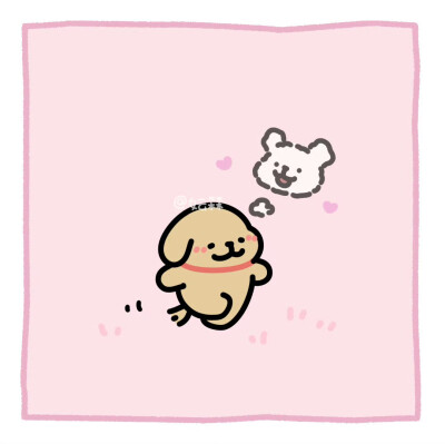 线条小狗