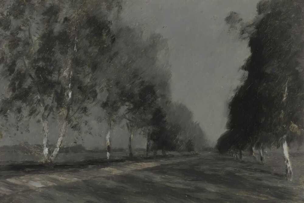 伊萨克·伊里奇·列维坦（Levitan, Isaak Iliich，1860年8月18日—1900年7月22日），俄国现实主义风景画家，出生于立陶宛基巴尔塔犹太知识分子家庭，后迁居莫斯科。毕业于莫斯科绘画雕刻学校，师从萨符拉索夫、彼罗夫，为巡回展览画派代表人物。早年经历贫困，父母双亡后依靠半工半读完成学业。其创作以俄罗斯自然风光为主题，注重光线与色彩的抒情表达，作品《索科尔尼克的秋日》灵感源于殉情传说，借秋景传递哀思。1891年加入巡回展览画派后，创作《弗拉基米尔卡》等反映社会情绪的作品。晚年尝试印象派技法，沿伏尔加河写生期间形成融合文学性与自然观察的诗意风格，创作《三月》《金色的秋天》等明快色调作品。39岁因病去世，葬于莫斯科犹太人公墓。