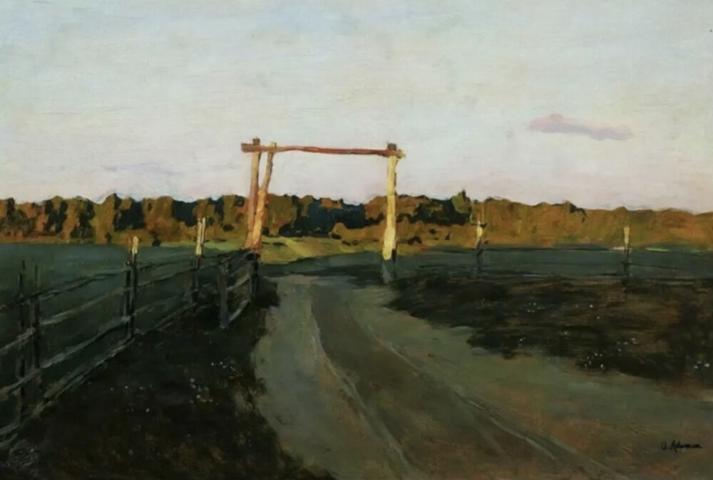 伊萨克·伊里奇·列维坦（Levitan, Isaak Iliich，1860年8月18日—1900年7月22日），俄国现实主义风景画家，出生于立陶宛基巴尔塔犹太知识分子家庭，后迁居莫斯科。毕业于莫斯科绘画雕刻学校，师从萨符拉索夫、彼罗夫，为巡回展览画派代表人物。早年经历贫困，父母双亡后依靠半工半读完成学业。其创作以俄罗斯自然风光为主题，注重光线与色彩的抒情表达，作品《索科尔尼克的秋日》灵感源于殉情传说，借秋景传递哀思。1891年加入巡回展览画派后，创作《弗拉基米尔卡》等反映社会情绪的作品。晚年尝试印象派技法，沿伏尔加河写生期间形成融合文学性与自然观察的诗意风格，创作《三月》《金色的秋天》等明快色调作品。39岁因病去世，葬于莫斯科犹太人公墓。