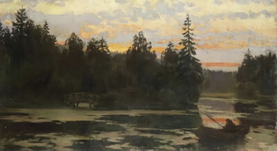 伊萨克·伊里奇·列维坦（Levitan, Isaak Iliich，1860年8月18日—1900年7月22日），俄国现实主义风景画家，出生于立陶宛基巴尔塔犹太知识分子家庭，后迁居莫斯科。毕业于莫斯科绘画雕刻学校，师从萨符拉索夫、彼罗夫…