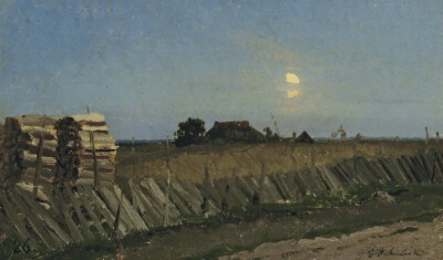 伊萨克·伊里奇·列维坦（Levitan, Isaak Iliich，1860年8月18日—1900年7月22日），俄国现实主义风景画家，出生于立陶宛基巴尔塔犹太知识分子家庭，后迁居莫斯科。毕业于莫斯科绘画雕刻学校，师从萨符拉索夫、彼罗夫…