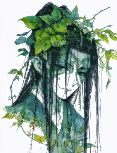 等夏天等秋天，等回忆一遍一遍。
#创作人计划#人物插画头像#古早味#才感盛夏忽而见秋