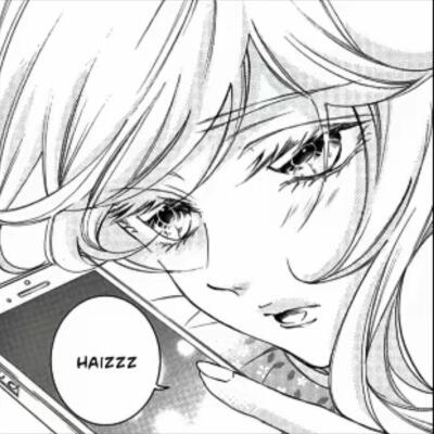 黑白漫画/女生头像