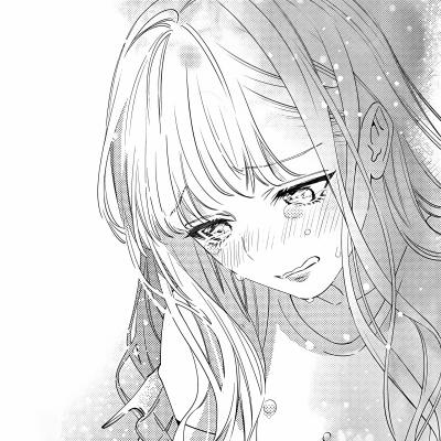 黑白漫画/女生头像