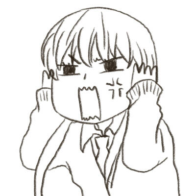 黑白漫画/女生头像