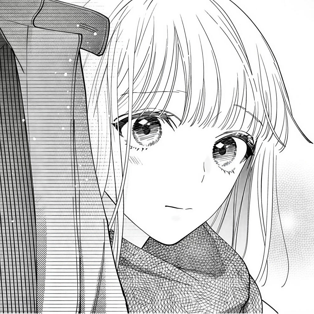 黑白漫画/女生头像
