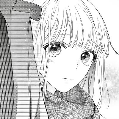 黑白漫画/女生头像