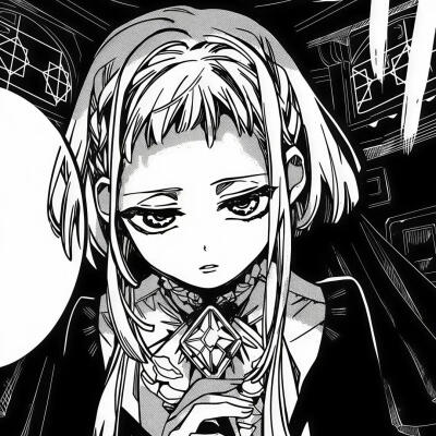黑白漫画/女生头像