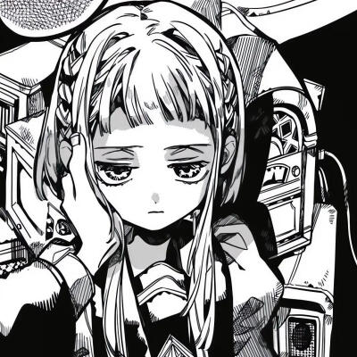 黑白漫画/女生头像