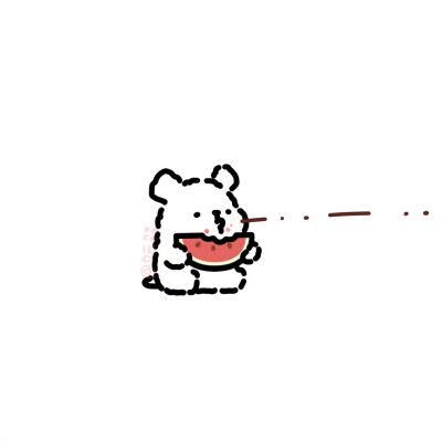 线条小狗
