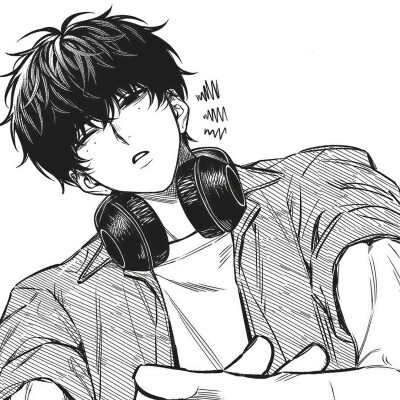 动漫男头