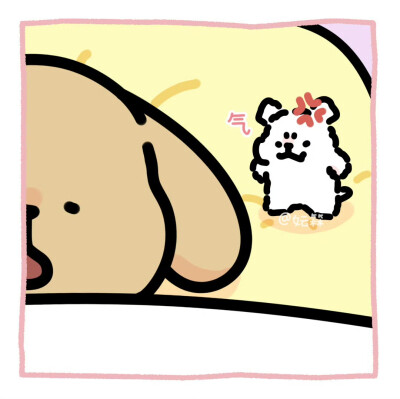 线条小狗