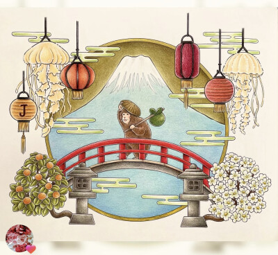 涂色