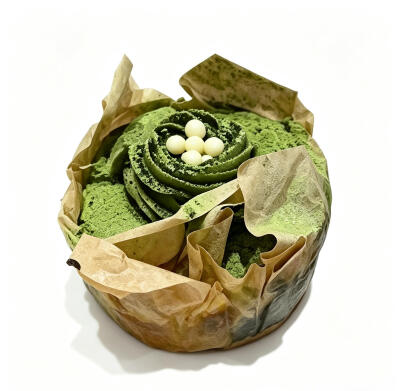 抹茶甜品白底头像